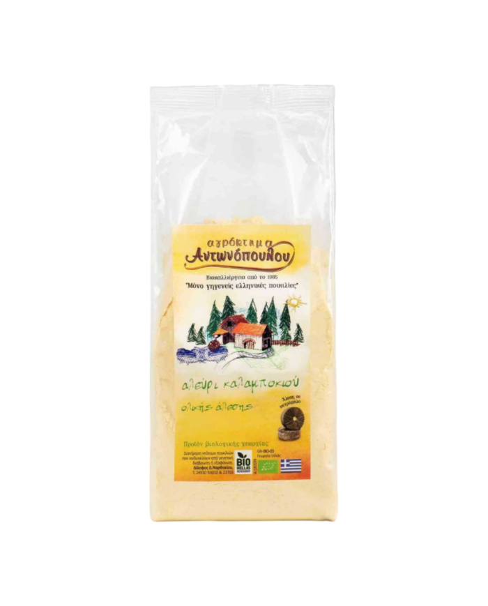 Aλεύρι καλαμποκιού βιολογικής γεωργίας 1Kg