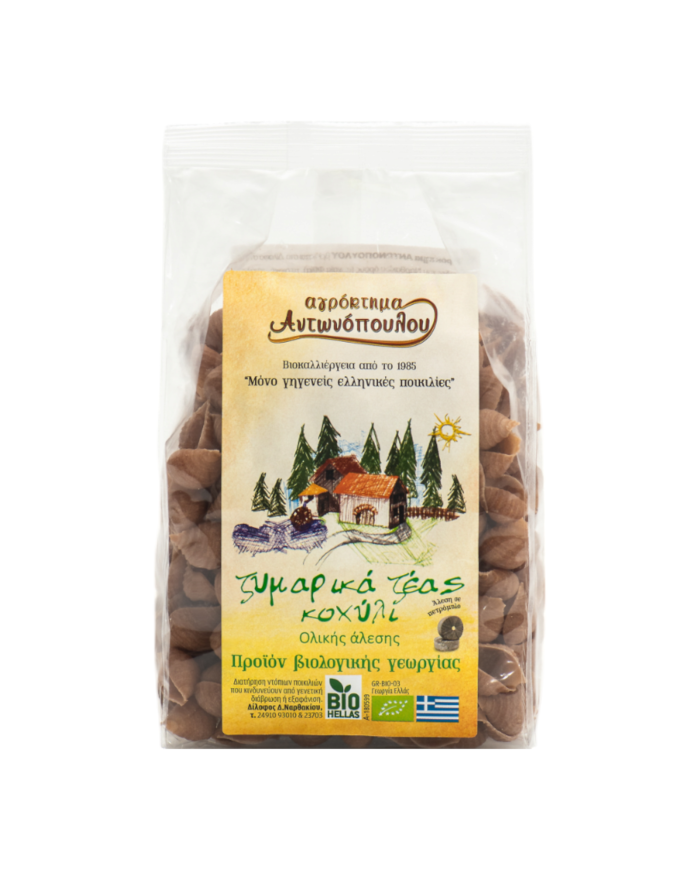 Κοχύλι Ζέας ολικής άλεσης 400gr