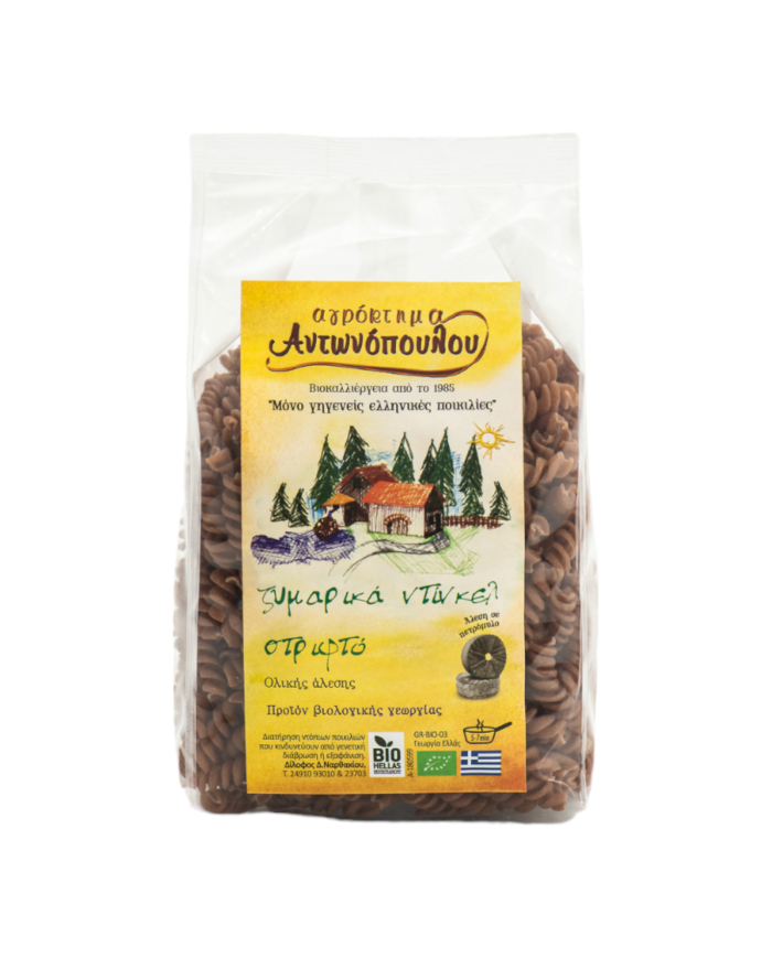 Ντίνκελ στριφτό ολικής άλεσης 400gr