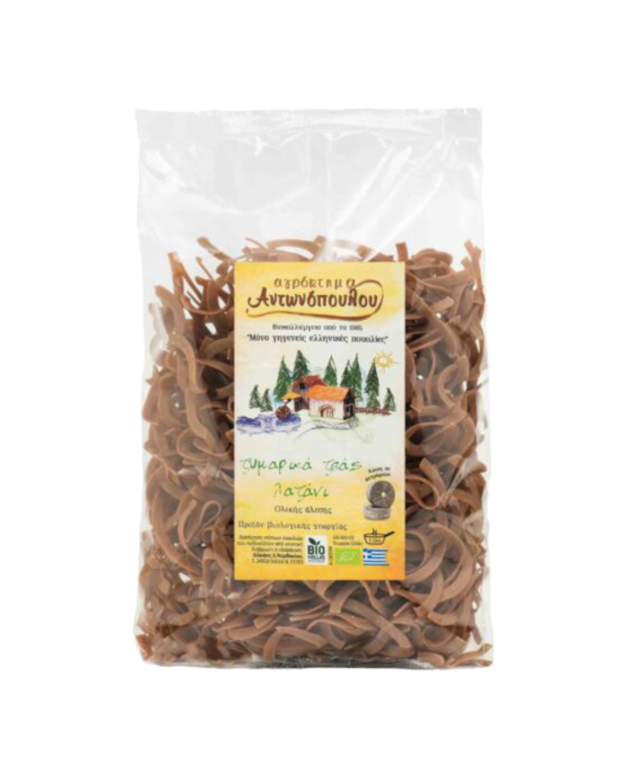 Λαζάνι Ζέας ολικής άλεσης 400gr