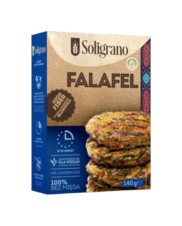 Vegan Burger-Φαλάφελ με ρεβύθια και αλεύρι ντίνκελ (140gr)