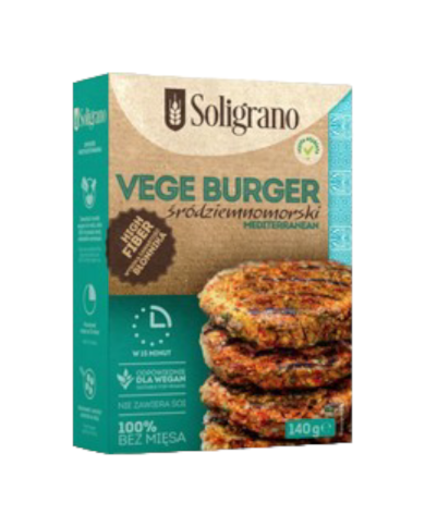Vegan Burger-Μεσογειακό (140gr) Vegan Burger-Μεσογειακό (140gr)