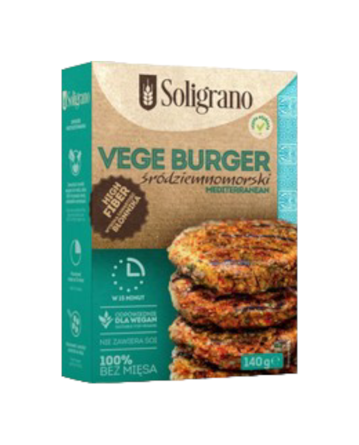 Vegan Burger-Μεσογειακό (140gr)