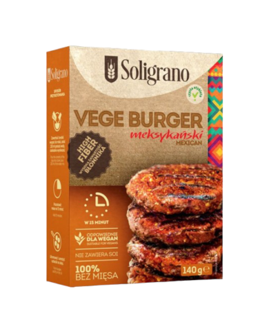 Vegan Burger-Μεξικάνικο (140gr) Vegan Burger-Μεξικάνικο (140gr)
