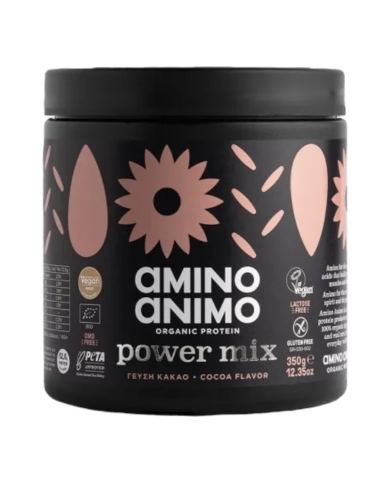 Πρωτεΐνη Power Mix cacao 350gr Πρωτεΐνη Power Mix cacao 350gr