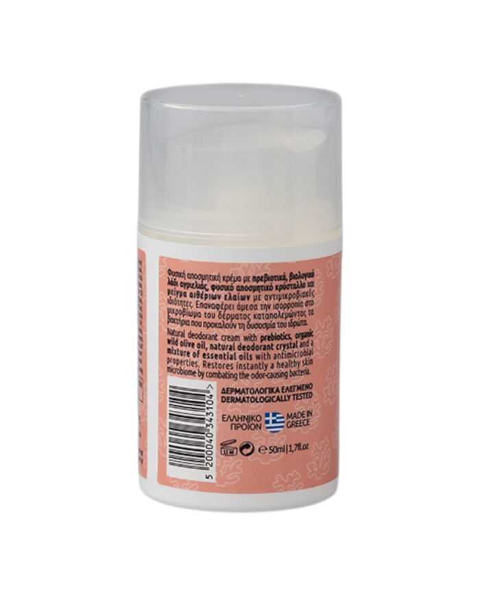 Φυσική αποσμητική κρέμα Coral Fresh