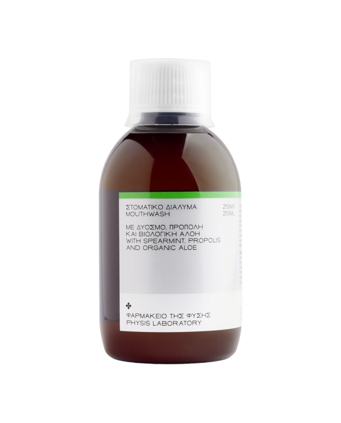 Στοματικό διάλυμα Δυόσμος, Πρόπολη & Βιολογική Αλοη 250ml