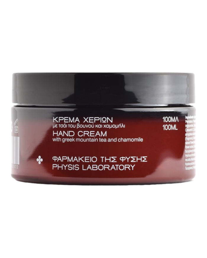 Κρεμα χεριων Τσαι του Βουνου & Χαμομηλι 100ml