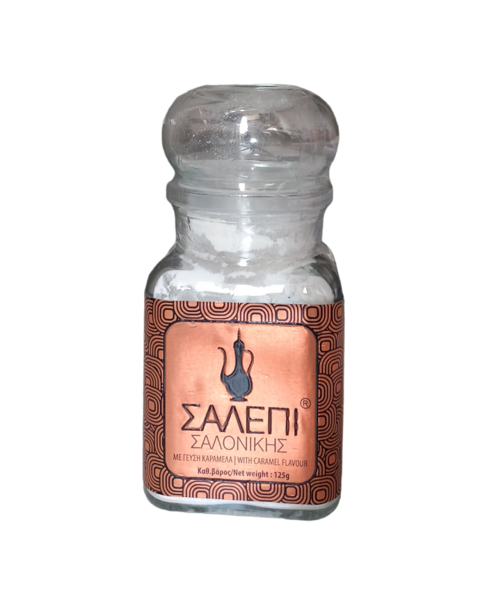 Σαλέπι με γεύση καραμέλα 125gr