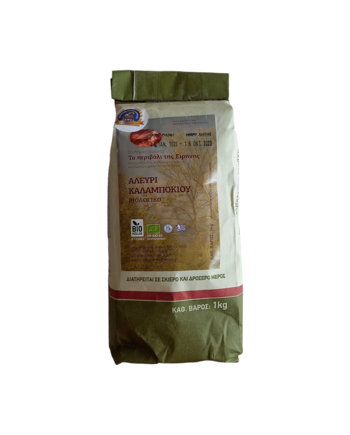 Βιολογικό αλεύρι καλαμποκιού 1 Kg