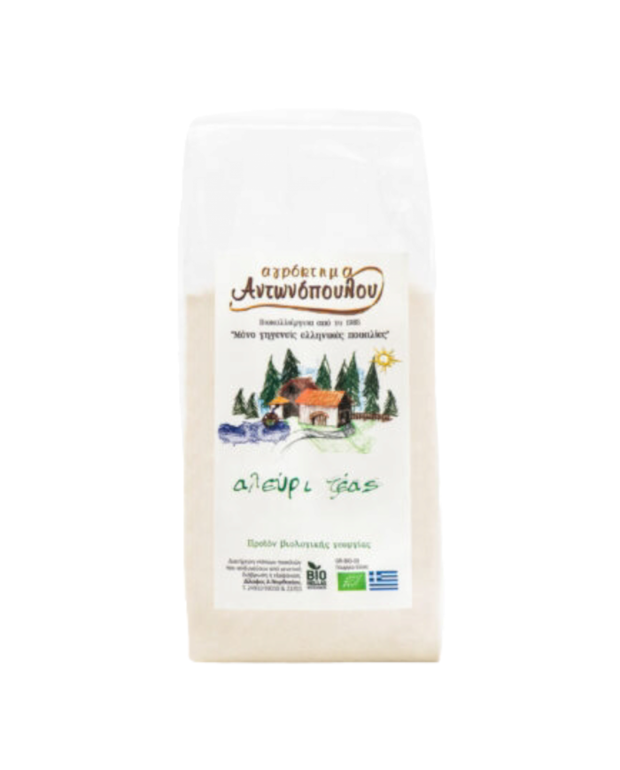 Αλεύρι ολικής άλεσης Ζέας βιολογικής γεωργίας 1Kg