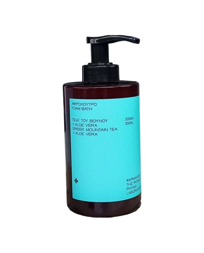 Αφρόλουτρο με τσάι του βουνού και αλόη βέρα (300ml)