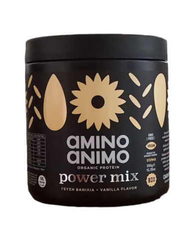 Πρωτεΐνη Power Mix vanilla 350gr Πρωτεΐνη Power Mix vanilla 350gr