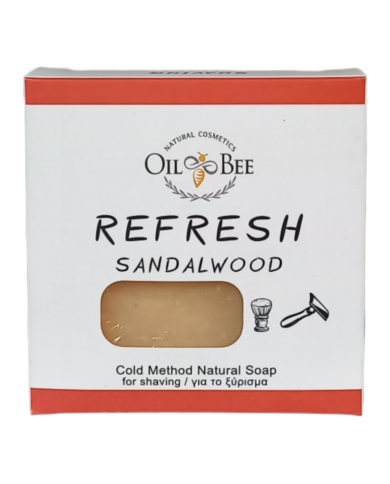 Σαπούνι για το ξύρισμα Refreash Sandalwood (50gr) Σαπούνι για το ξύρισμα Refreash Sandalwood (50gr)