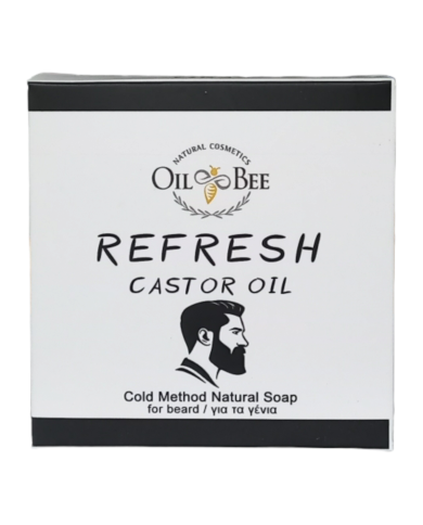 Σαπούνι για τα γένια Refreash Castor oil (50gr) Σαπούνι για τα γένια Refreash Castor oil (50gr)