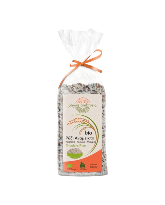 Ρύζι ανάμεικτο τρικολόρε bio (500gr)