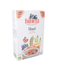 Μούσλι με 25% ελληνικά φρούτα ήπιας αφυδάτωσης “Βιοφρέσκο” 300gr Μούσλι με 25% ελληνικά φρούτα ήπιας αφυδάτωσης “Βιοφρέσκο” 300gr