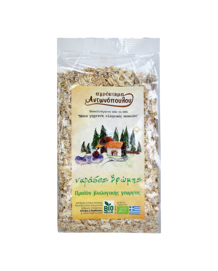 Νιφάδες βρώμης ολικής 400gr