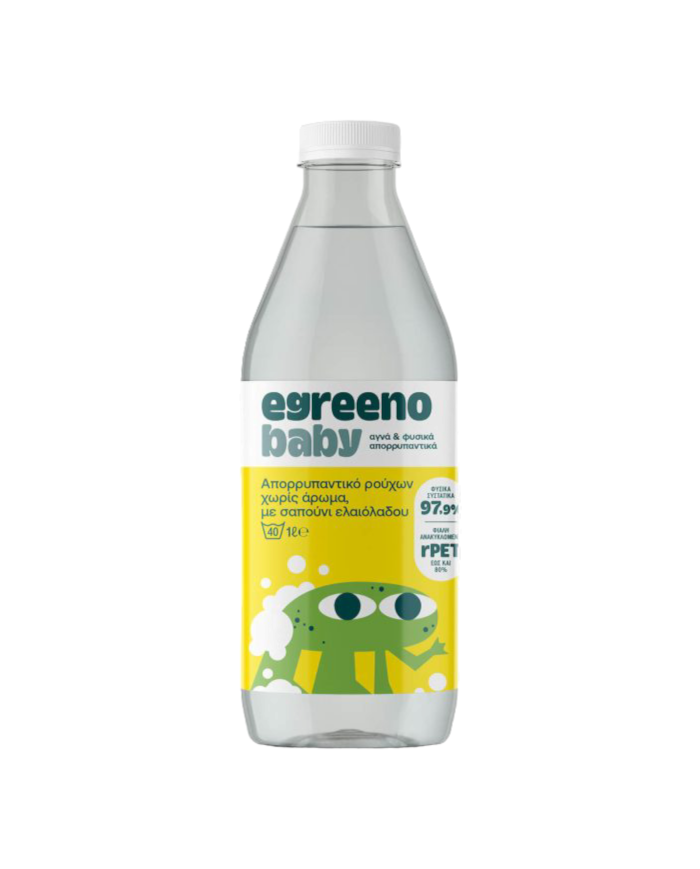 Βρεφικό απορρυπαντικό ρούχων Egreeno Baby (1lt) VEGAN