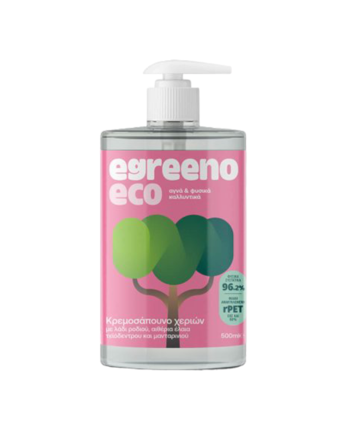 Κρεμοσάπουνο χεριών Egreeno Eco (500ml) VEGAN