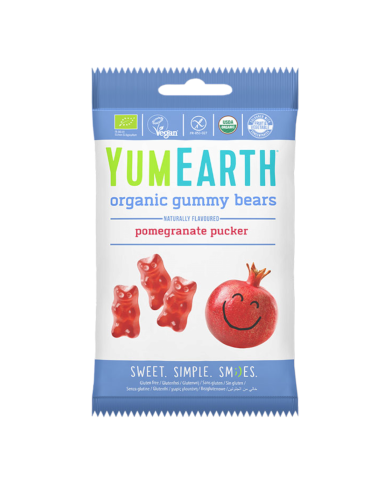 YUMEARTH βιολογικά ζελεδάκια, 50gr YUMEARTH βιολογικά ζελεδάκια, 50gr