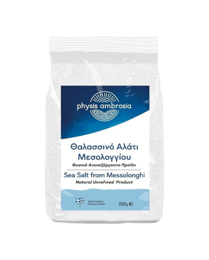 Θαλασσινό αλάτι Μεσολογγίου (500gr)
